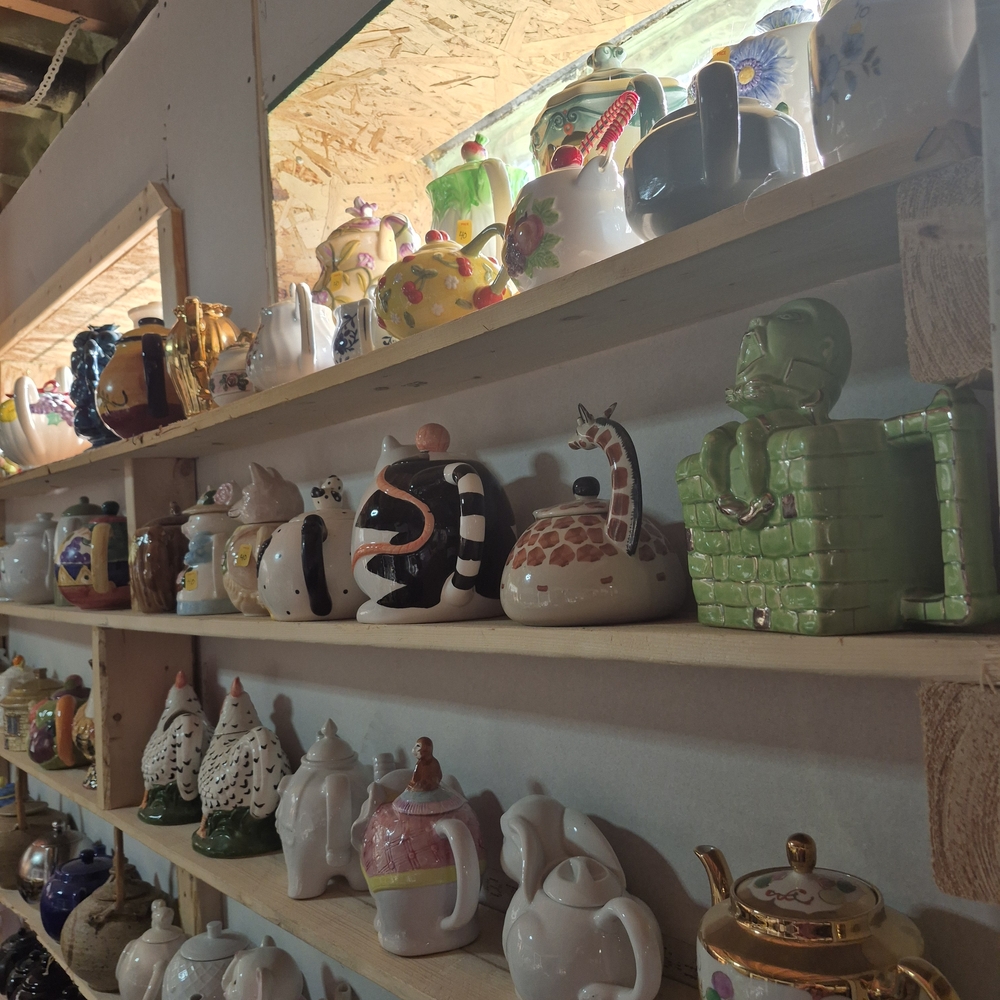 Assorted Ceramic Teapot Collection